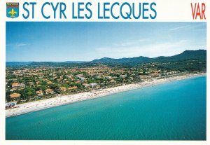 St Cyr Les Lecques Plage French Postcard