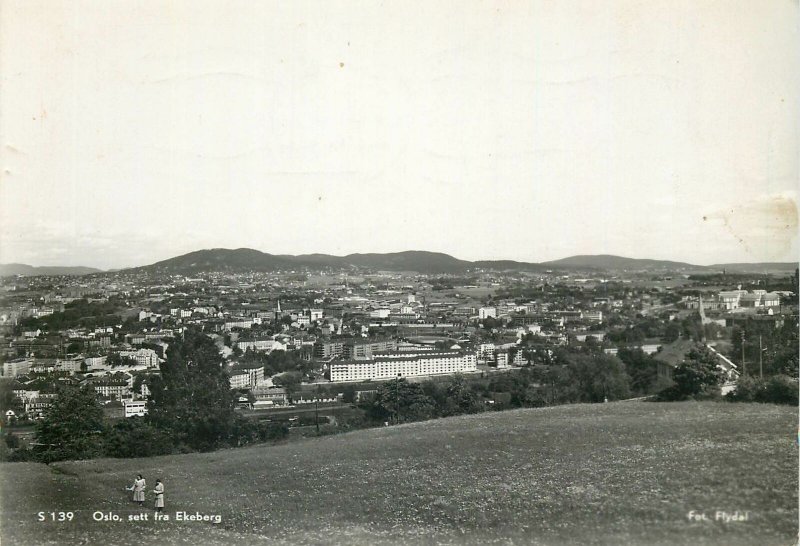 Norway Postcard Oslo panorama