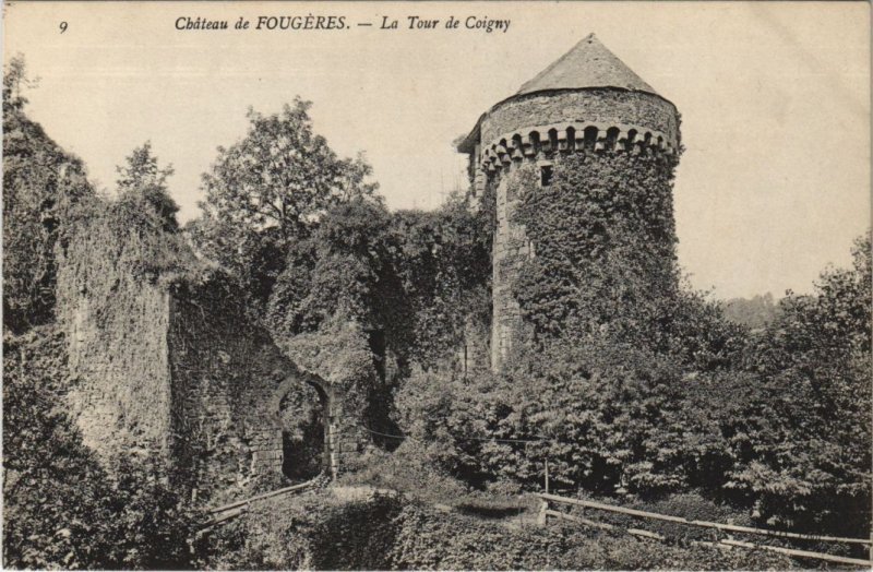 CPA Fougeres Tour Coigny (1237751)