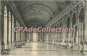 Postcard Old Versailles Palace Galrie Ice