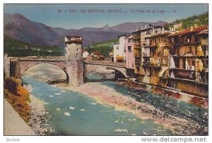 Le Pont De La Loge, Bridge, Env. De Menton, Sospel (Alpes Maritimes), France,...