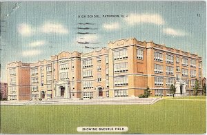 Postcard SCHOOL SCENE Paterson New Jersey NJ AI0834