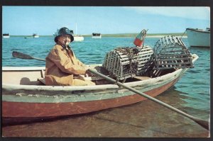 Massachusetts CAPE COD Lobsterman Fisherman Chrome