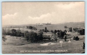 WHEELING, West Virginia WV ~ Oglebay Park GOLF COURSE ca 1940s Postcard