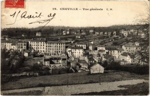 CPA CHAVILLE Vue Generale (1322977)