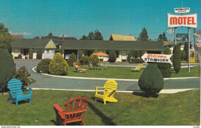 VANCOUVER, BRITISH COLUMBIA, Canada, INTER-CITY MOTEL LTD. 50-60s