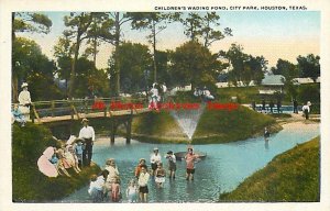 TX, Houston, Texas, City Park, Children's Wading Pond, Seawall Spec No A17705