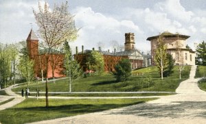 Postcard Early View of Amherst College in Amherst, MA.   Z9