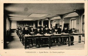 CPA VERSAILLES - Lycée Hoche - Le Dessin graphique (988855)