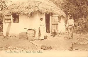 Peasants Home in Danish West Indies Curacao, Netherlands Antilles Unused 