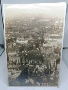 Large Vintage Photo Vienna Wien St Peter- Schotten-Votiv-Kirche Rooftop View