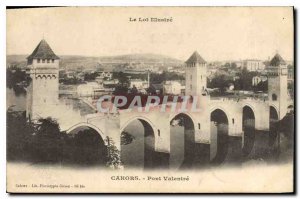 Postcard Old Cahors Pont Valentre