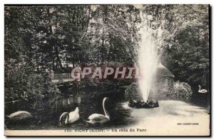 Vichy - A Corner Park - Old Postcard