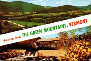 Vermont Greetings From The Green Mountains