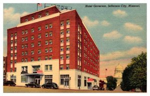 Postcard HOTEL SCENE Jefferson City Missouri MO AQ5660