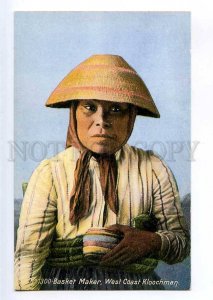 235477 CANADA Basket Maker West Coast Klochman postcard