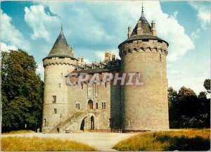Postcard Modern Combourg L and V Le Chateau