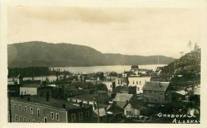 Birdseye Cordova Alaska 1920s RPPC Photo Postcard 2973