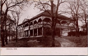 Postcard Pavilion Hanscom Park in Omaha, Nebraska~3015
