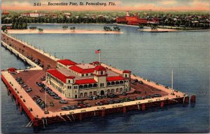 S-61- Recreation Pier St. Petersburg FL Postcard PC44