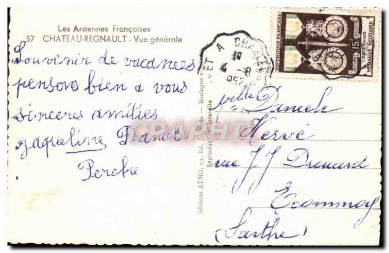 Postcard Modern Life Generale Chateau Regnault