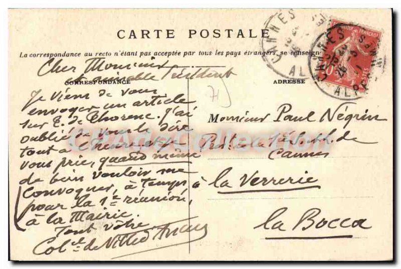 Old Postcard Cluny The Museum