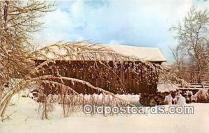  New England Vintage Postcard