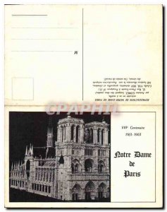 Old Postcard Notre Dame de Paris