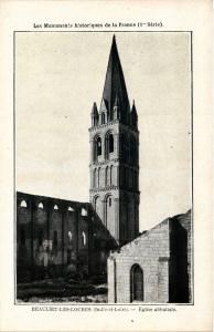 CPA BEAULIEU-les-LOCHES - Église abbatiale (279672)