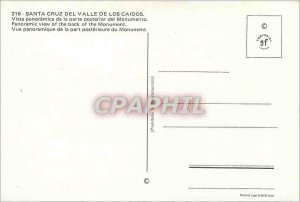 Modern Postcard Santa Cruz del Valle de Los Caidos Panoramic view of the post...