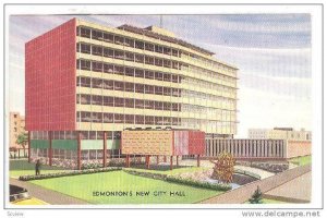 New City Hall, Edmonton, Alberta, Canada, 40-60s