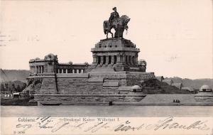 US2179 Germany Koblenz Denkmal Kaiser Wilhelms I Statue Monument