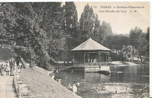 France Postcard - Paris - Buttes-Chaumont - Les Bords Du Lac   U4464