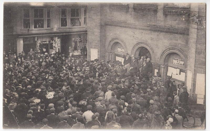 Political; Horsham 1906 Election Results Announcement At Town Hall PPC Unposted