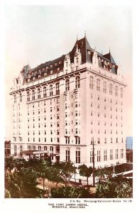 Fort Carry Hotel Winnipeg Unused 