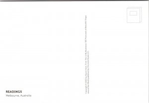 Readings Bookstore Melbourne Australia Postcard