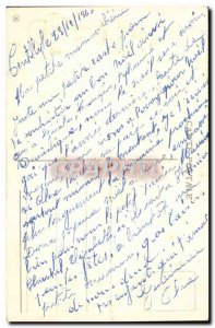 Old Postcard Fantaisie Biche