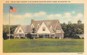 Wilmington, Delaware DE   DU PONT COUNTRY CLUB Golf Course~Rockford Water Tower 