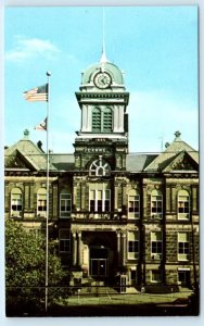 CARROLLTON, Ohio OH ~ Historic CARROLL COUNTY COURT HOUSE c1960s  Postcard