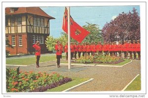 A Troop Of The Royal Canadian Mounted Police Attending The Traditional Raisin...