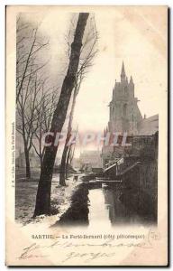 Old Postcard Sarthe La Ferte Bernard