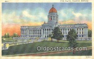 Frankfort, KY, KY State Capital USA 1949 postal used 1949