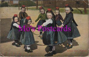 Children Postcard - Gruss Aus Hessen, Children Playing HM315