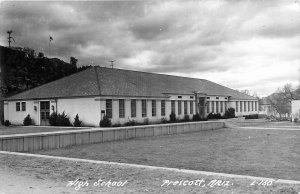 1940s Prescott Arizona High School Cook L-160 Postcard 25-5300