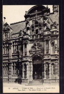 Town Hall,Main Portal,Arras,France BIN