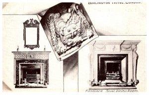 England  London  Burlington Hotel , Fireplaces