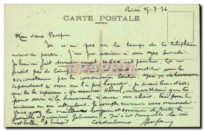 Grande Chartreuse Postcard Old Convent and the general Som