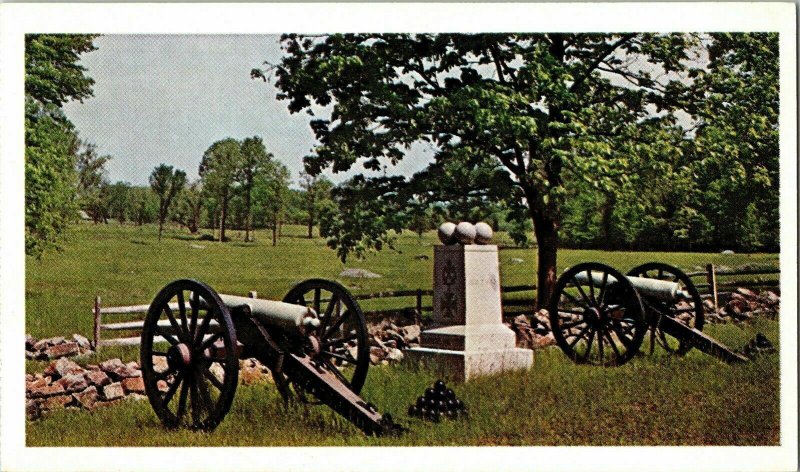 Gettysburg National Military Park Pennsylvania Lincoln Address Civid Postcard 