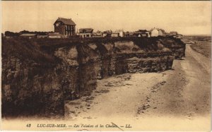 CPA Luc sur Mer Les Falaises et les Chalets (1233916)