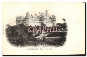 Old Postcard Pierrefonds Chateau Cote Nord